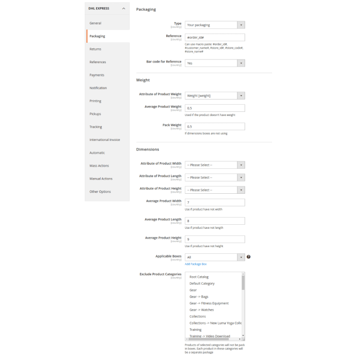 MyDHL Express Comprehensive Shipping for Magento® 2.x
